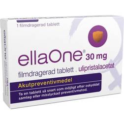 ellaOne Filmdragerad tablett 30mg Blister, 1tablett