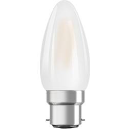 Osram LED-kerte B22d Classic 827 4W mat