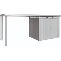 Biohort Sidotak Redskapsbod Highline H2 Metallic Silver (Gebäudefläche )