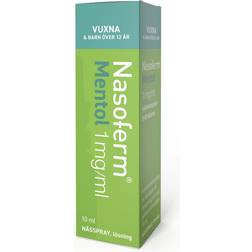 Mentol 1mg/ml 10ml Nässpray