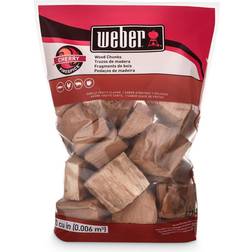 Weber Firespice Cherry All Natural Cherry Wood Smoking Chunks 350 cu