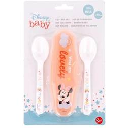 Minnie Mouse Minnie Mouse 2 feeding spoon case (Indigo dreams)