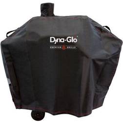 Dyna-Glo DG405CC 52 Inch Wide Medium Charcoal Grill Cover Black Cooking BBQ BBQ Grill Covers - Black