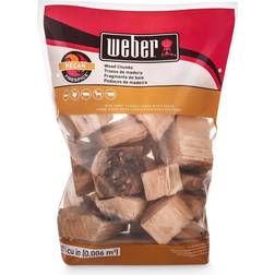 Weber Firespice Pecan All Natural Pecan Wood Smoking Chunks 350 cu