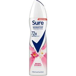 Sure Bright Bouquet Nonstop Protection Anti-perspirant Deodorant Aerosol 150ml