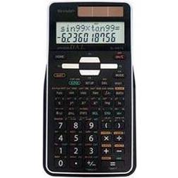 Sharp EL-506TSBBW Engineering/Scientific Calculator, Black