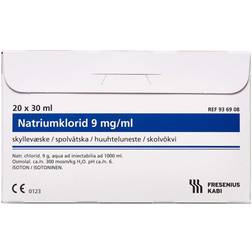 Natriumklorid 9mg/ml microspol Medicinsk udstyr 30ml 20 stk