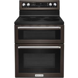 KitchenAid KFED500EBS 30" Double 6.7 cu. ft. Black