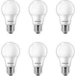 Philips 10,8cm 2700K LED Lamps 8W E27 6-pack