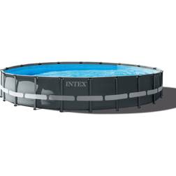 Intex 26334GN, 30079 L, Indrammet pool, Voksen & barn, Stige, Grå, 119,1 kg
