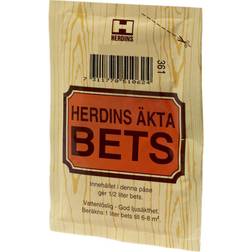 Herdins FÄRGVERK ÄKTA BETS PULVERBETS Lasyrfärg, Golvfärg Brun