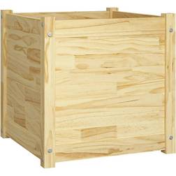 vidaXL Garden Planters 2 Pinewood 50x50x50cm 50x50x50cm