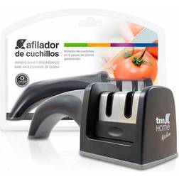 BigBuy Home Afilador De Cuchillos TM Mango Ergonómico Cerámica Carburo