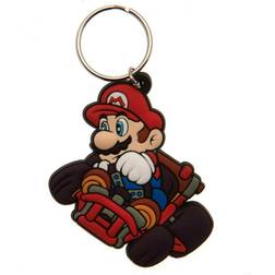 Nintendo Porte-clés Mario Kart - Mario - Rouge