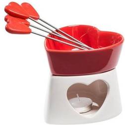 Kemis Porcelain heart for fondue