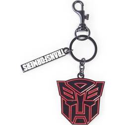 Difuzed Hasbro Transformers Autobots Logo Symbol Keychain Black/Red