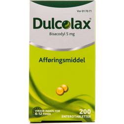 Dulcolax 5mg 200 stk Tablet