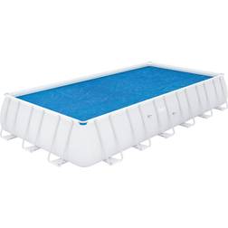 Bestway Uima-altaan aurinkoenergiasuoja Flowclear 703x336 cm sininen