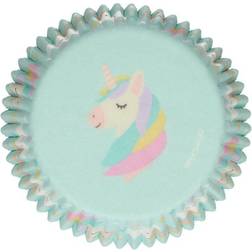 Funcakes Muffinsformar 48 unicorn Muffin Case 5 cm