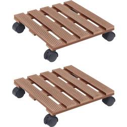 vidaXL Plant Trolleys 2