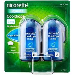 Nicorette Cooldrops 2 mg 80