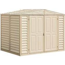 Duramax 8' 5.5' Vinyl Storage Shed with Foundation (Gebäudefläche )