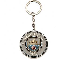 Bandwagon Sports Man City Crest Keyring One Manchester Fc New city manchester crest