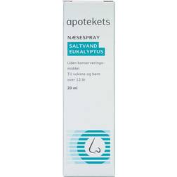 Apotekets Næsespray Med Eukalyptus Medicinsk udstyr