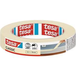 TESA Classic 52803-00000-01 Ruban De Masquage Pour Peinture Blanc 50 m x 19 mm 1 pc