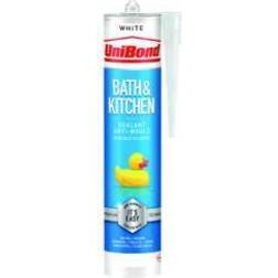 Unibond Bathroom Kitchen Sealant Cartridge 280ml 2652145 1pcs