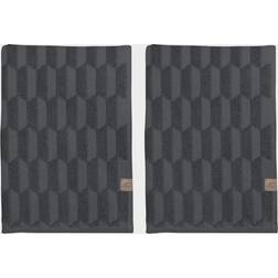 Mette Ditmer Geo Badezimmerhandtuch Gold, Grau, Grün, Blau, Rosa (55x35cm)