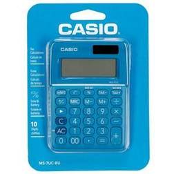Casio Ms-7uc-bu/ Calculatrice Bleue