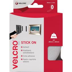 Velcro Brand Stick On Tape 20mm 2.5m