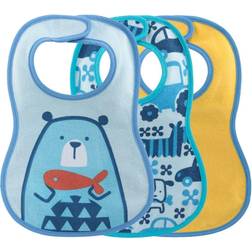 Chicco Bibs ruokalappu 6m Girl 3 kpl