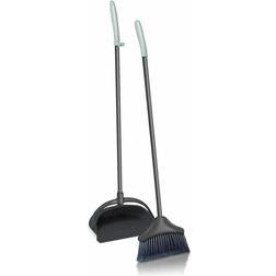 Addis Folding Long Handled Dustpan Metallic Granite 508863