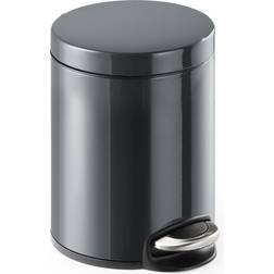 Durable Round Powder Coated Metal Pedal Bin 5