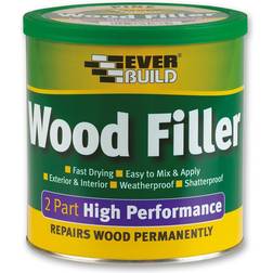 EverBuild 2 Part Wood Filler Stainable Light 500g
