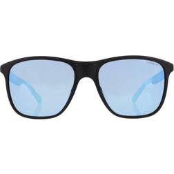 Red Bull SPECT Eyewear Reach Polarized - Black/Smoke/Ice Blue Mirror