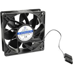 Inter-Tech DFG12038B12DN - Lådfläkt 120 120mm