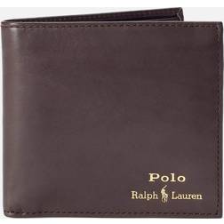 Polo Ralph Lauren Portafoglio GLD FL BFC-Wallet Smooth Leather - Marrone