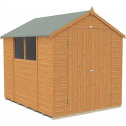 Forest Garden 8 Apex Shiplap Dip Double Door Shed (Building Area )