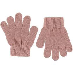 Racing Kids Knitted Gloves - Dusty Rose