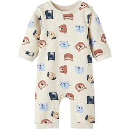 Name It Onesie NbmOlle Peyote Melange Onesie