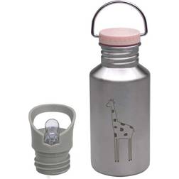 Lässig Safari 500ml Stainless Steel Bottle Silver Silver