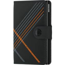Secrid Mini Wallet - Stitch - Linea Orange