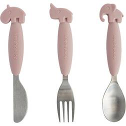 Done By Deer YummyPlus Easy Grip Cutlery Set