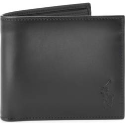 Polo Ralph Lauren Leather Billfold Wallet Black