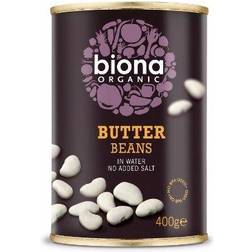 Biona Butter Beans 400 400g