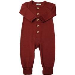 Joha Wool Overalls - Burgundy (38777 - 348 -16057)