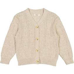 Wheat Fossil Knit Cardigan Perle